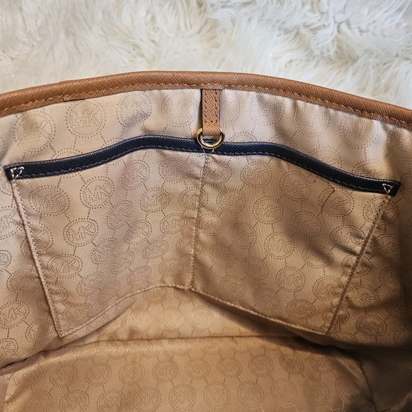 Michael Kors Saffiano Jet Set Summer Tote - Picture 7 of 15